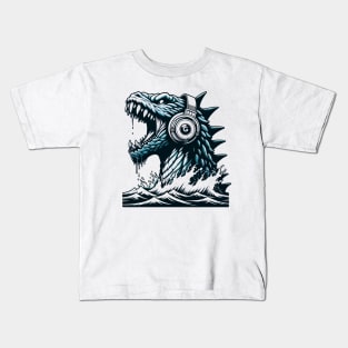 Godzilla Beats: Anime and Manga Lover Tee Kids T-Shirt